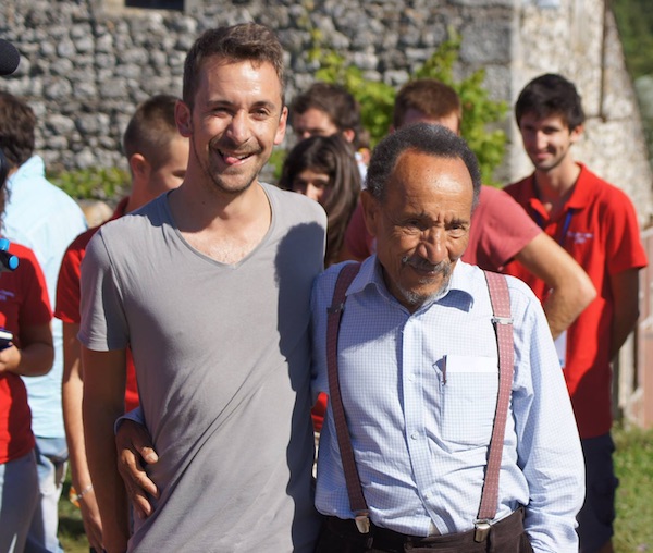 Malo en compagnie de Pierre Rabhi